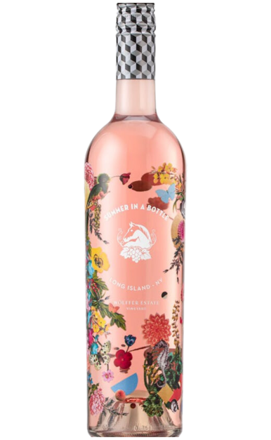 WOLFFER ESTATE ROSE SUMMER IN A BOTTLE LONG ISLAND NEW YORK 2022