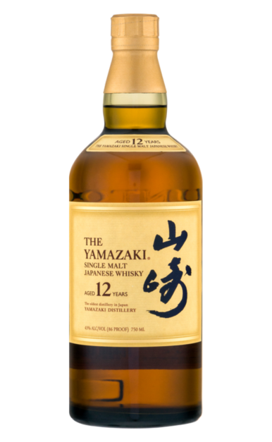 The Yamazaki 12 Year Single Malt Whisky - 750 ml bottle