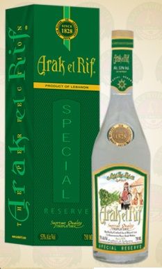 ARAK EL RIF GREEN SPECIAL RESERVE TRIPLE DRY 750ML Remedy Liquor