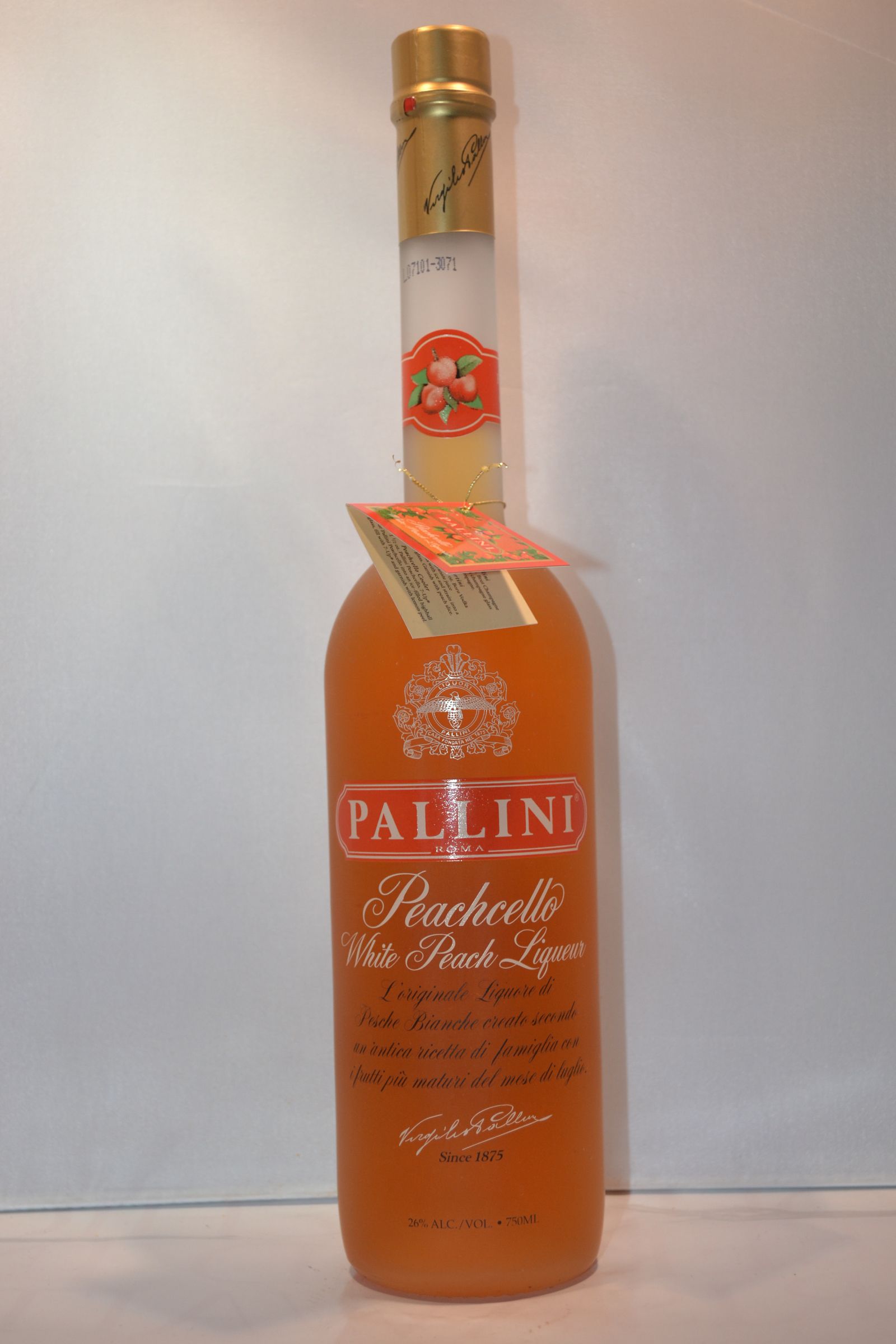 750ml PEACHELLO Remedy – Liquor PALLINI