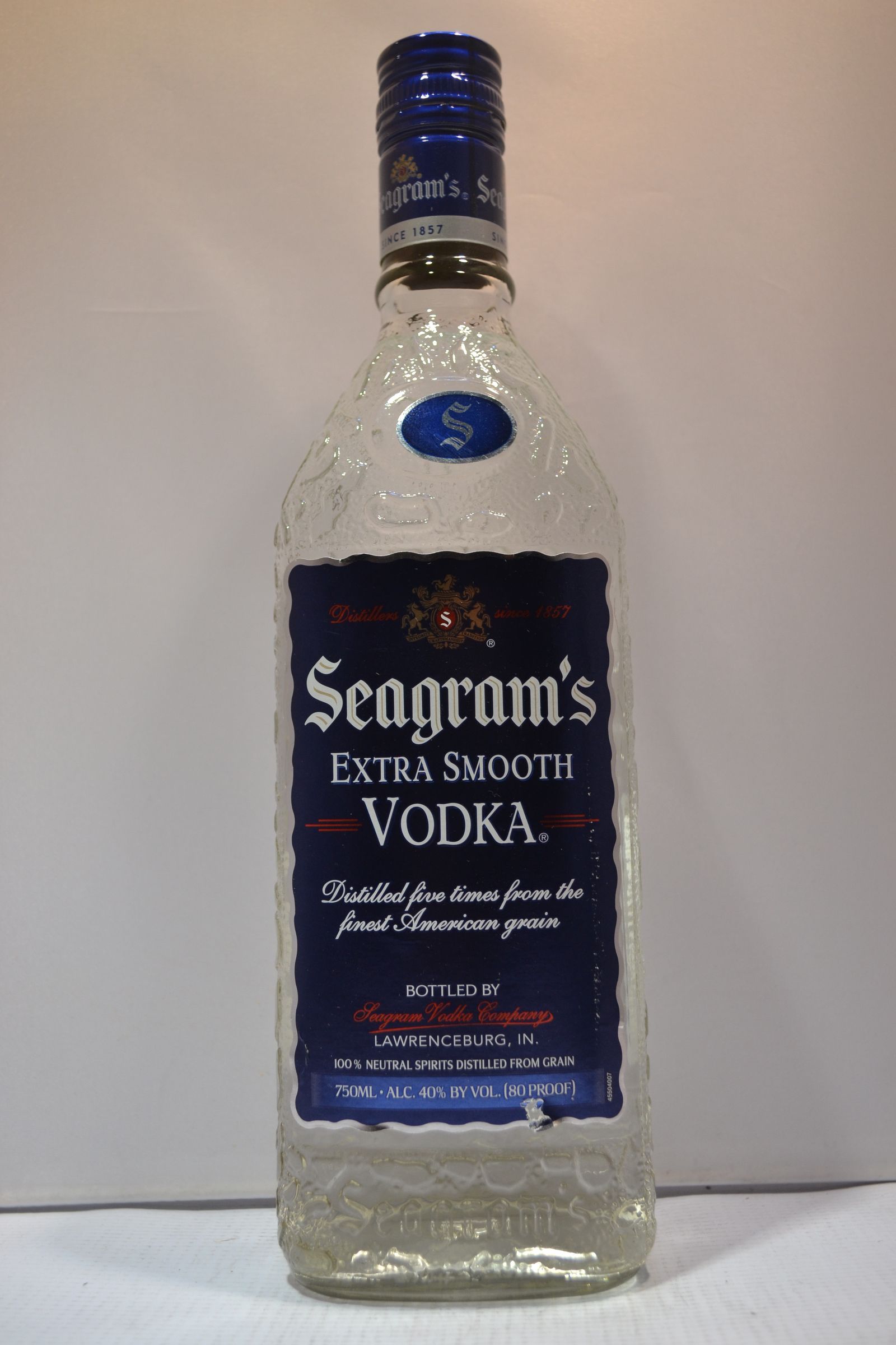 SEAGRAM S EXTRA SMOOTH VODKA 750ml Remedy Liquor