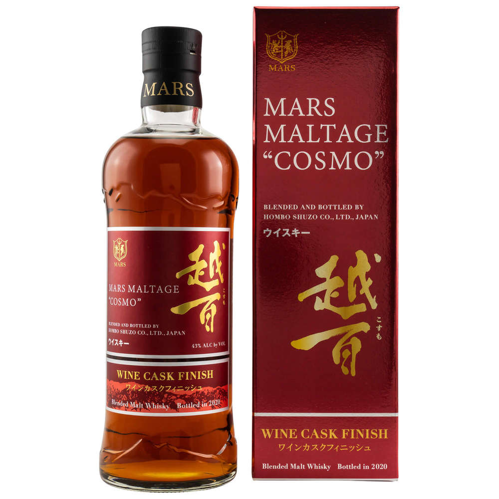 Mars Maltage Cosmo Wine Cask Finish Malt Whisky 750ml