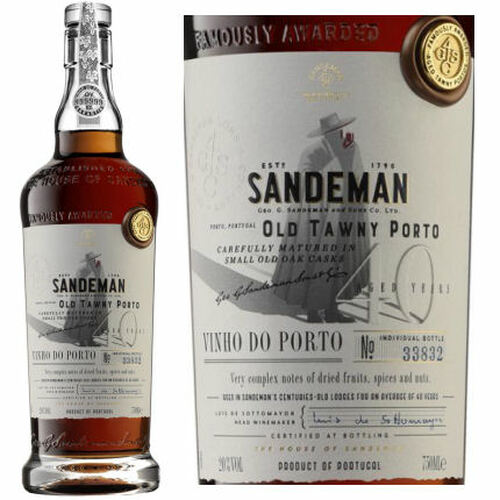 SANDEMAN OLD TAWNY PORTO PORTUGAL 40YR 750ML – Remedy Liquor