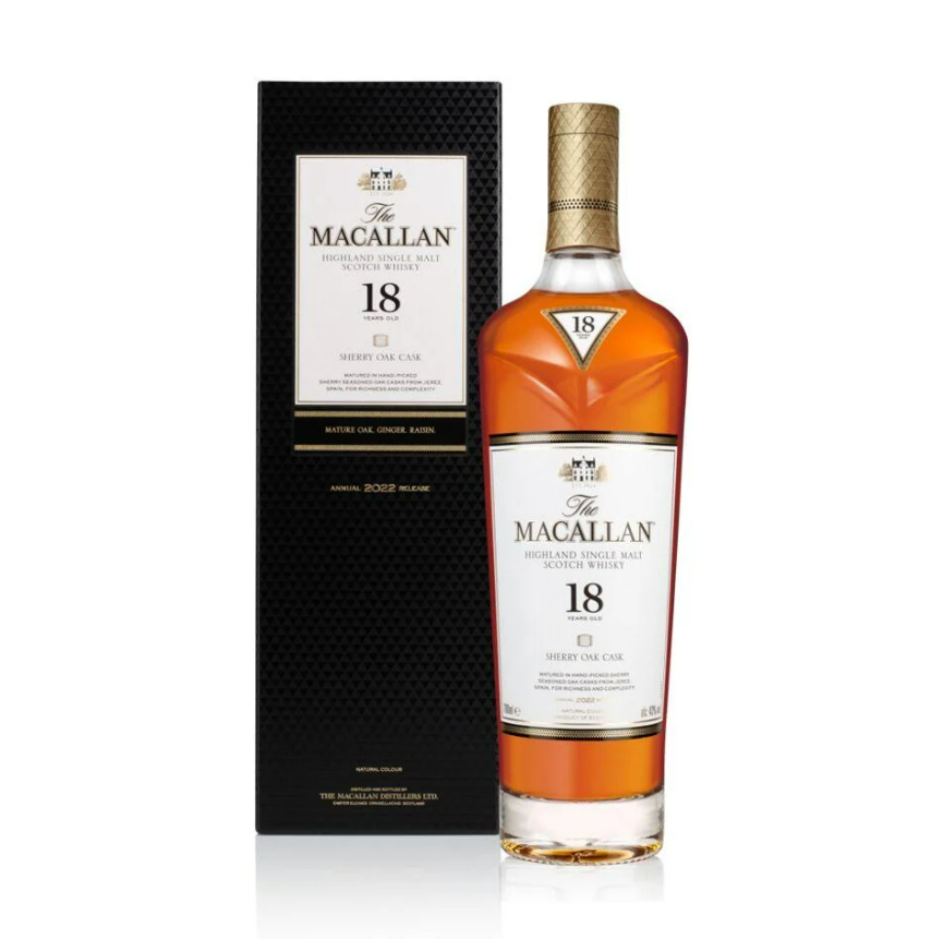 Macallan 18 Year Single Malt Scotch 750 ML - Remedy Liquor