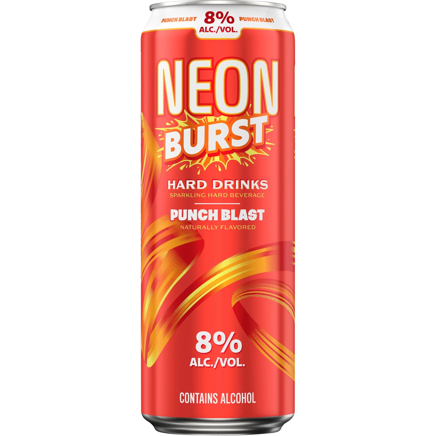 NEON BURST PUNCH BLAST SPARKLING HARD BEVERAGE 25OZ CAN