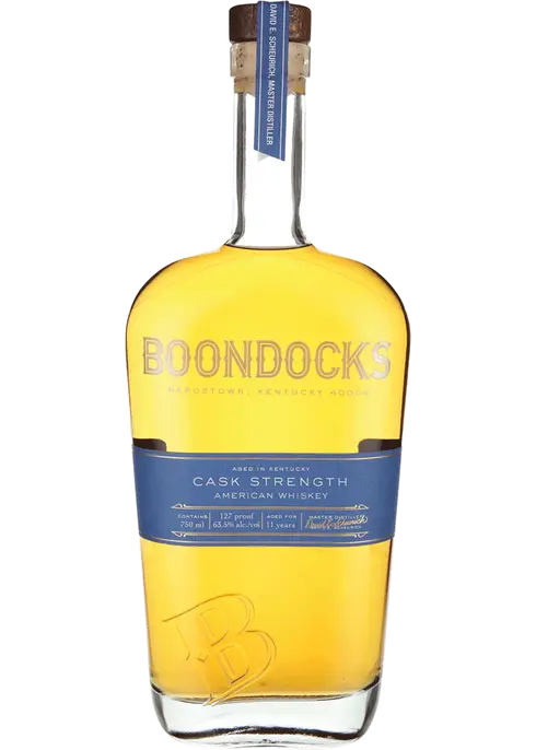 BOONDOCKS WHISKEY CASK STRENGTH KENTUCKY 750ML