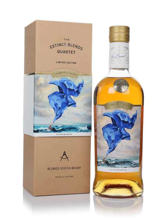 COMPASS BOX ULTRAMARINE SCOTCH BLENDED EXTINCT BLENDS QUARTET 700ML