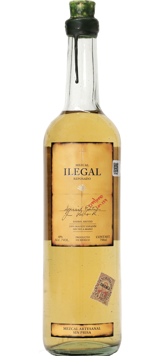 ILEGAL MEZCAL REPOSADO 750ML