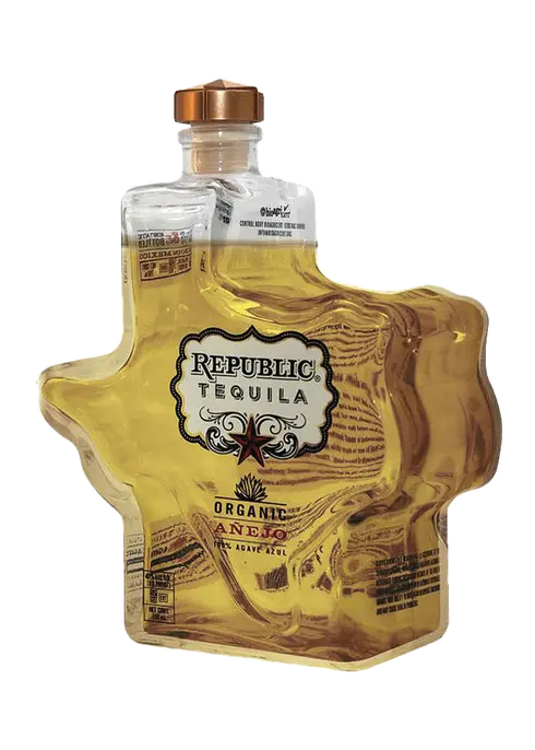 REPUBLIC TEQUILA ANEJO TEXAS BOTTLE 750ML