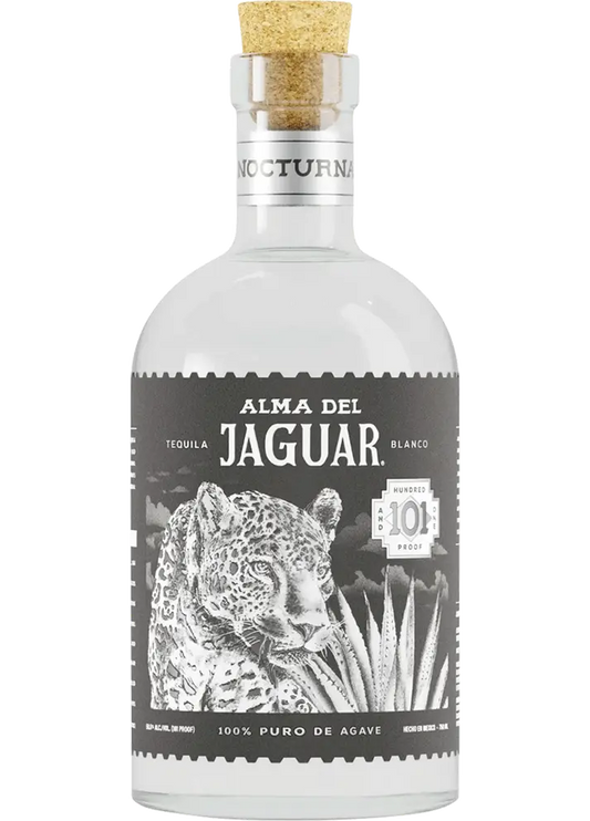 ALMA DEL JAGUAR TEQUILA BLANCO 101PF 750ML