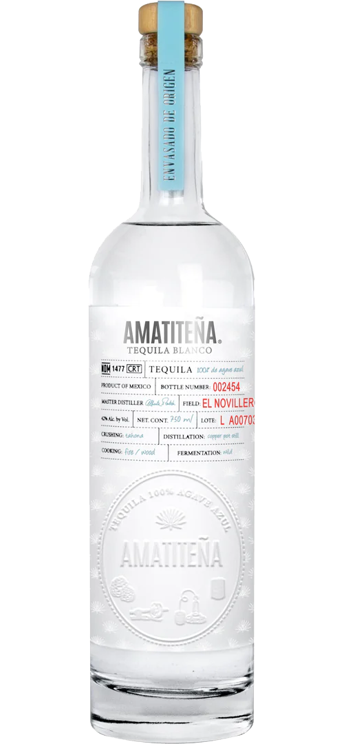 AMATITENA TEQUILA BLANCO 750ML