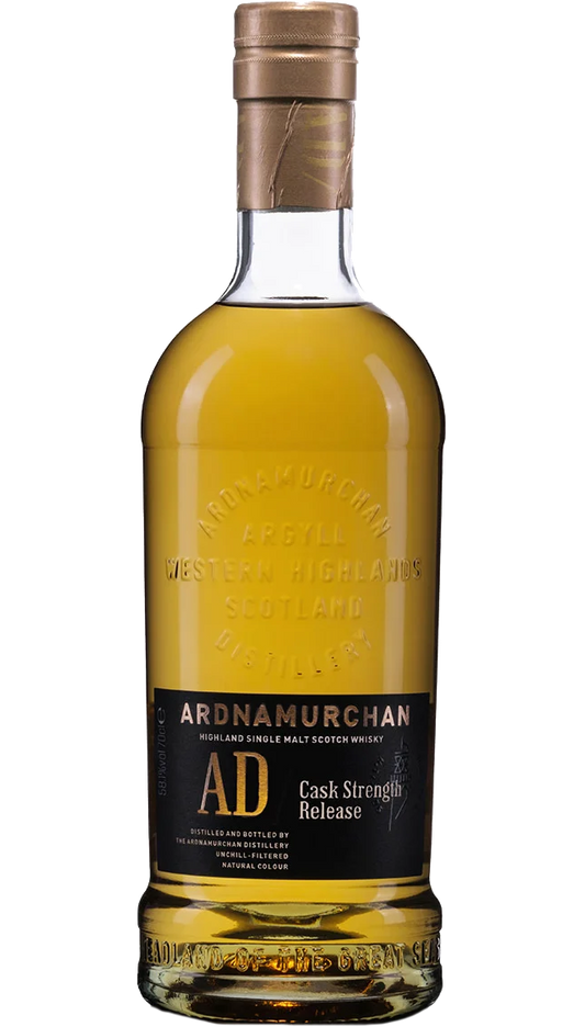 ARDNAMURCHAN SCOTCH SINGLE MALT A/D CASK STRENGTH RELEASE 700ML