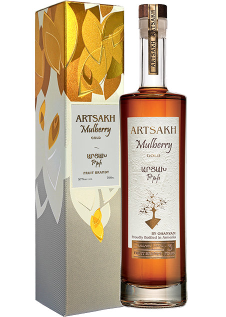 ARTSAKH BRANDY MULBERRY GOLD ARMENIA 700ML