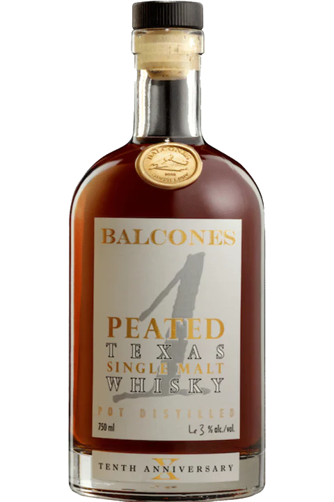 BALCONES WHISKY SINGLE MALT PEATED TEXAS 750ML