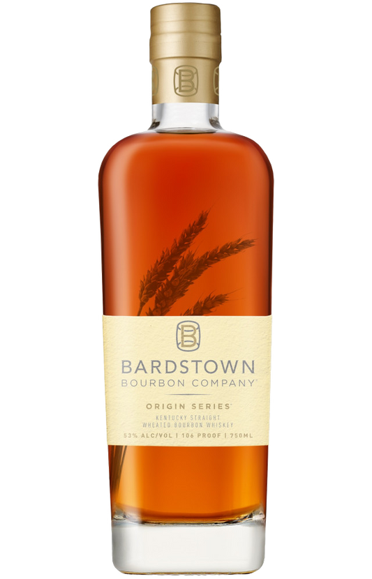 BARDSTOWN WHISKEY BOURBON STRAIGHT WHEATED ORIGIN SERIES KENTUCKY 106PF 750ML