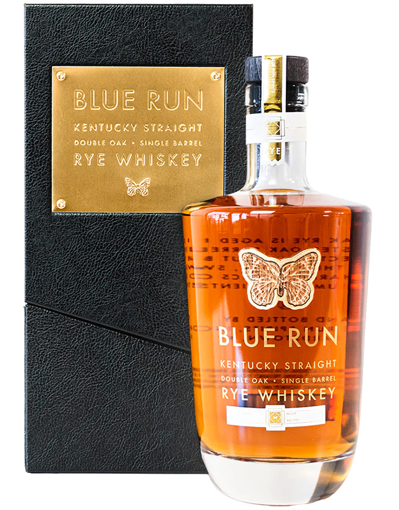 BLUE RUN WHISKEY RYE DOUBLE OAK SINGLE BARREL KENTUCKY 750ML