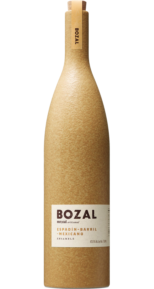 BOZAL MEZCAL ESPADIN BARRIL SINGLE MEXICANO 94PF 750ML