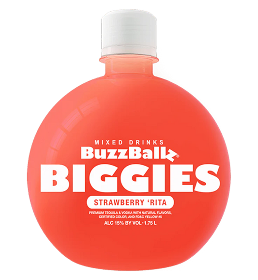 BUZZBALLZ BIGGIES COCKTAIL STRAWBERRY RITA 1.75LI