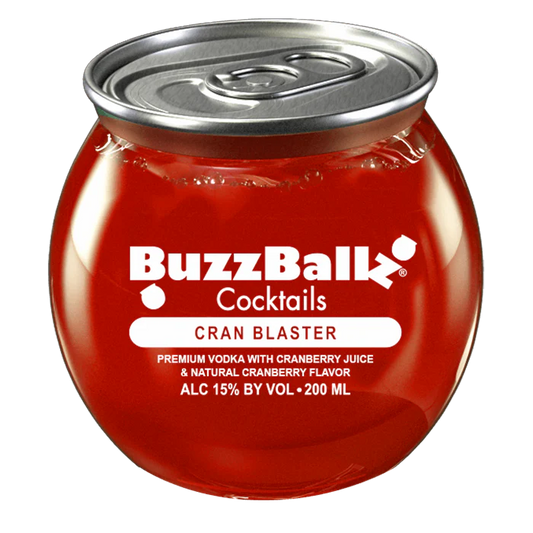 BUZZBALLZ COCKTAILS MIXED DRINKS CRAN BLASTER 200ML