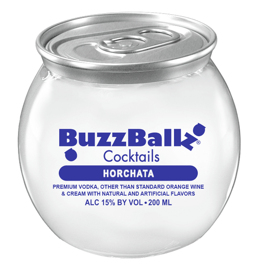 BUZZBALLZ COCKTAILS MIXED DRINKS HORCHATA 200ML