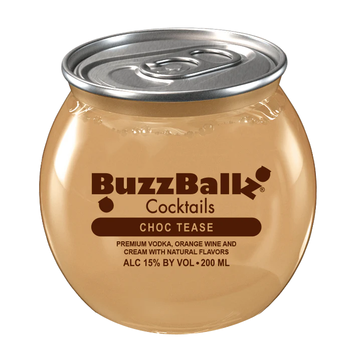 BUZZBALLZ MIXED DRINKS CHOC TEASE 200ML