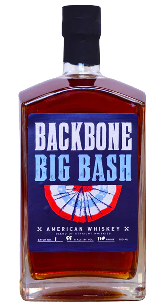 BACKBONE BIG BASH WHISKEY INDIANA 750ML