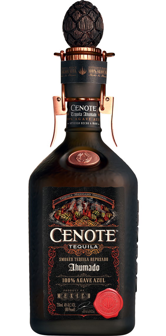 CENOTE TEQUILA AHUMADO 750ML