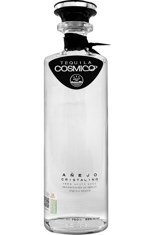 COSMICO TEQUILA ANEJO CRISTALINO 750ML