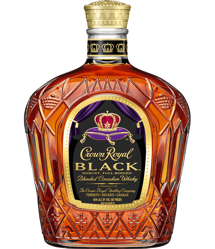 CROWN ROYAL WHISKY BLENDED BLACK 750ML