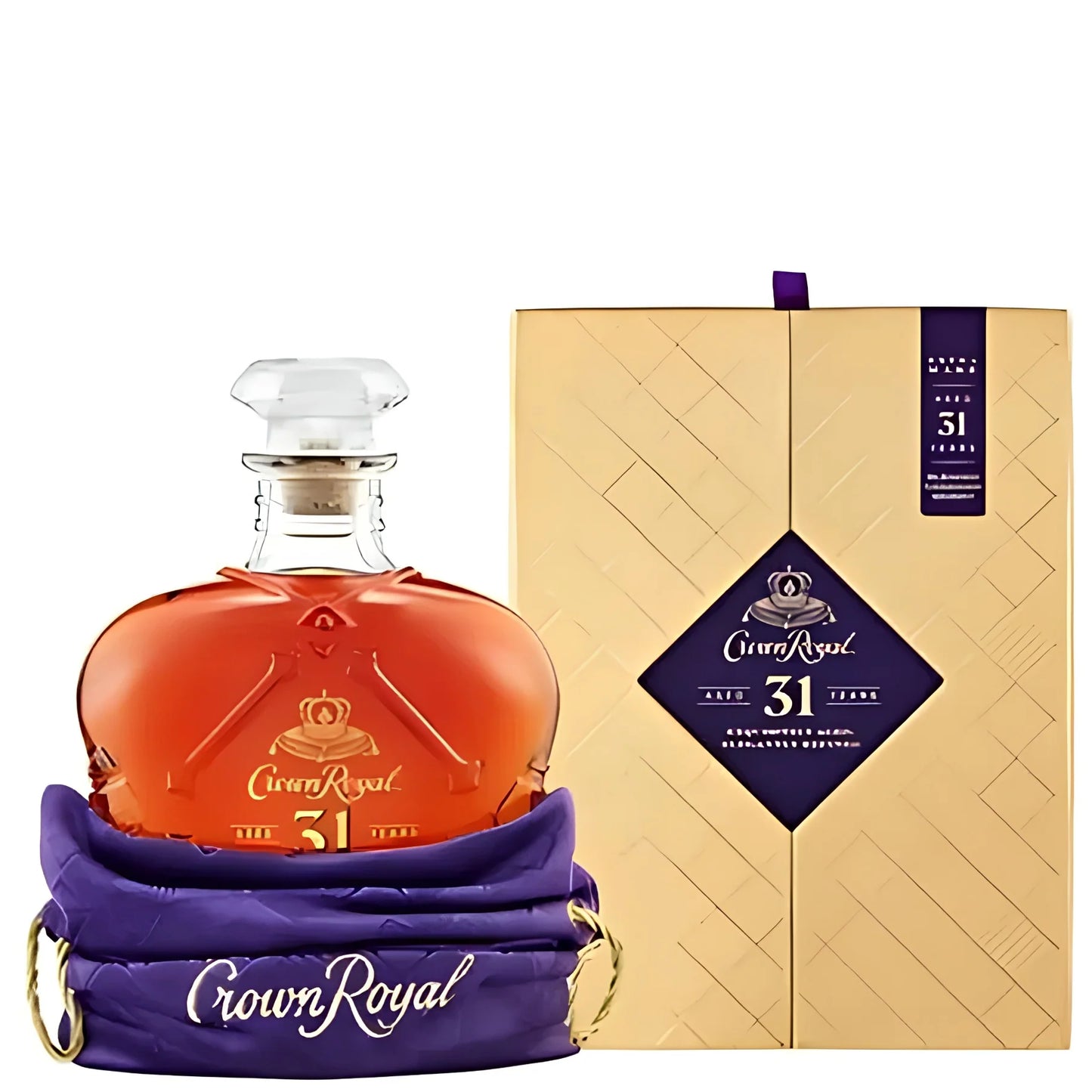 CROWN ROYAL WHISKEY EXTRA RARE CANADA 31YR 750ML