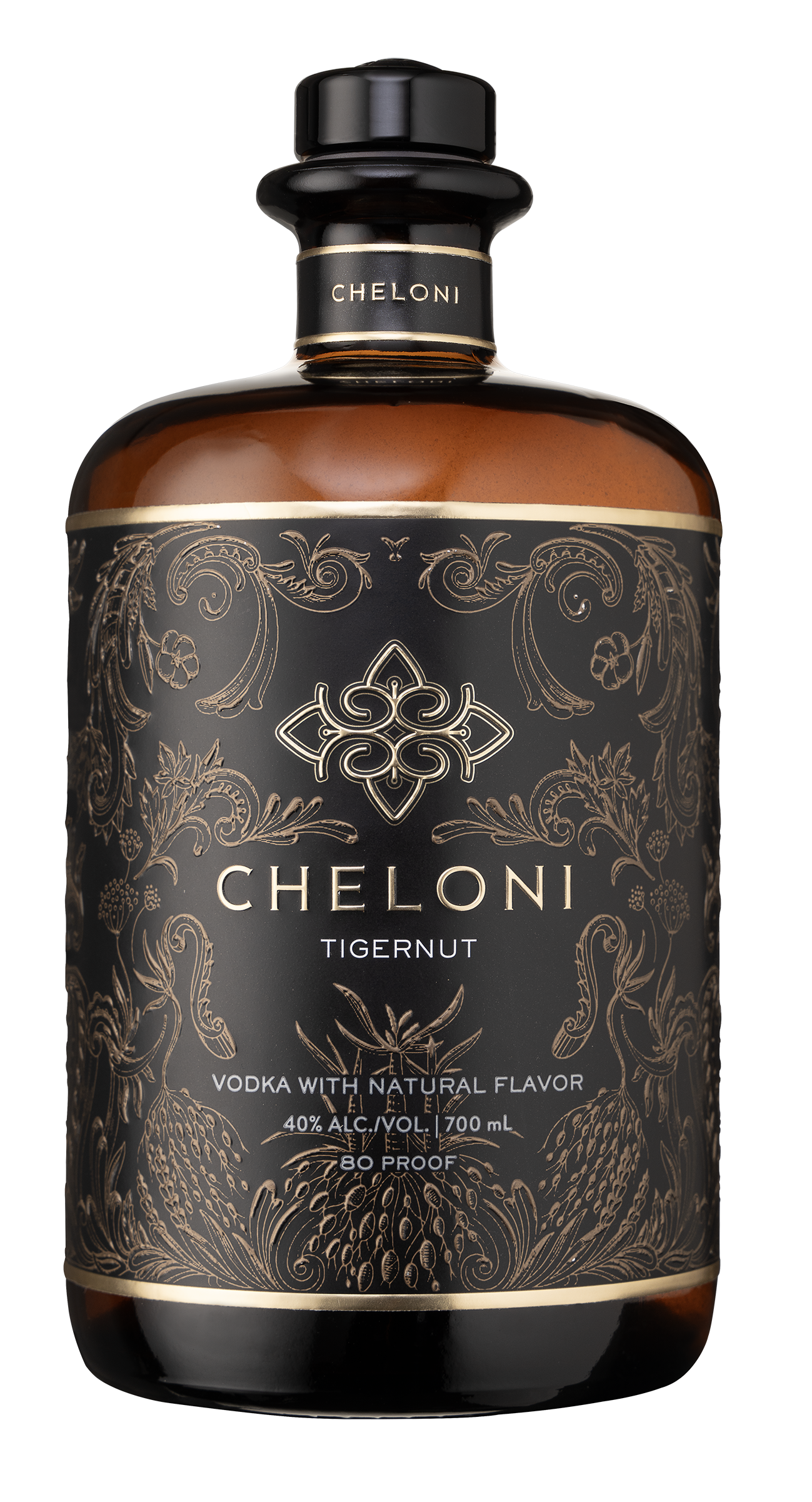 CHELONI TIGERNUT VODKA WITH NATURAL FLAVOR 700ML