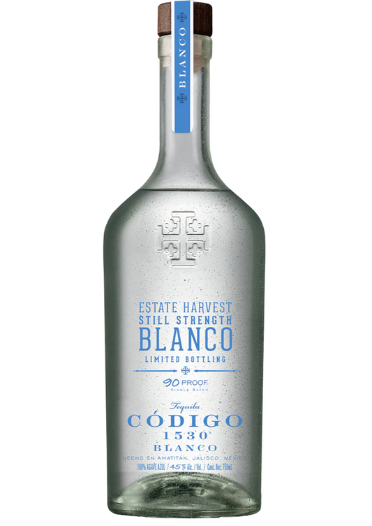 CODIGO 1530 TEQUILA BLANCO STILL STRENGTH 750ML