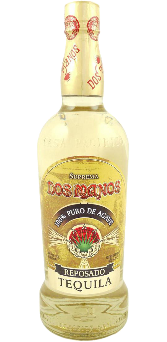 DOS MANOS TEQUILA REPOSADO 750ML