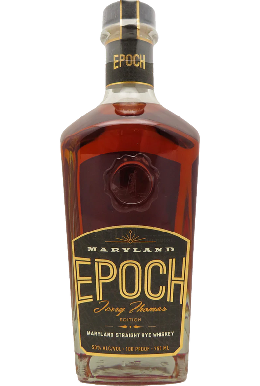 JERRY THOMAS EPOCH WHISKEY RYE STRAIGHT MARYLAND 750ML