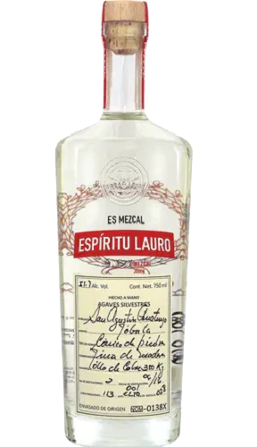 ESPIRITU LAURO MEZCAL JOVEN AGAVES SILVESTRES MEXICANO 750ML