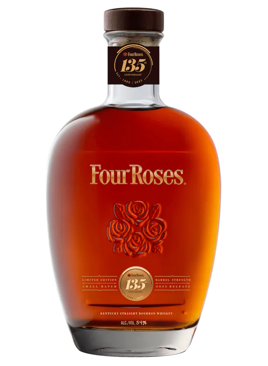 FOUR ROSES 135TH ANNIVERSARY BOURBON SMALL BATCH BARREL STRENGTH LIMITED EDITION 2021 RELEASE KENTUCKY 750ML