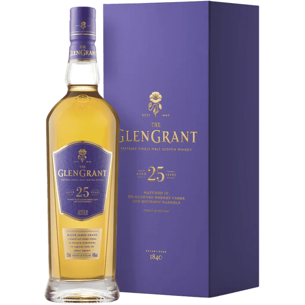 GLEN GRANT SCOTCH SINGLE MALT SPEYSIDE 25YR 750ML