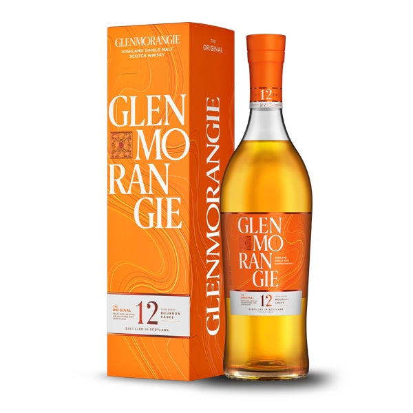 GLENMORANGIE SCOTCH SINGLE MALT ORIGINAL BOURBON CASK HIGHLANDS 86PF 12YR 750ML