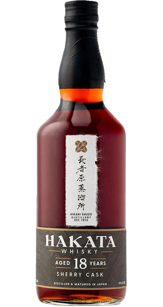 HAKATA WHISKY SHERRY CASK JAPAN 18YR 700ML