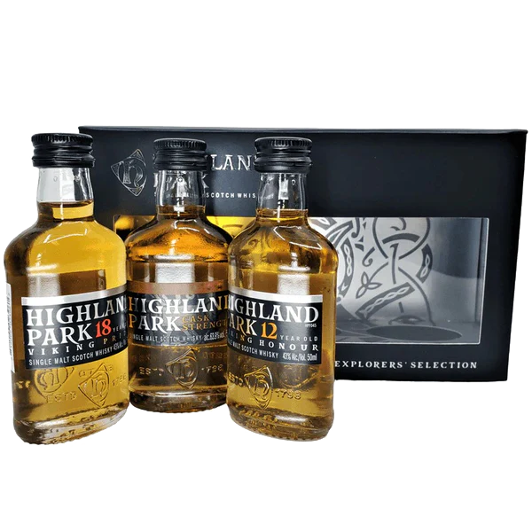 HIGHLAND PARK EXPLORERS SELECTION (12YR, 18YR, CASK ) 3X50ML