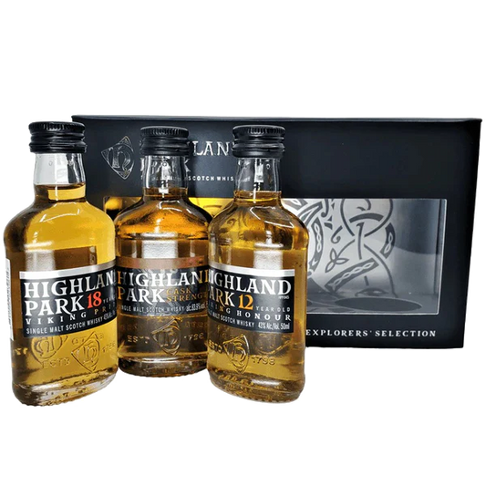 HIGHLAND PARK EXPLORERS SELECTION (12YR, 18YR, CASK ) 3X50ML