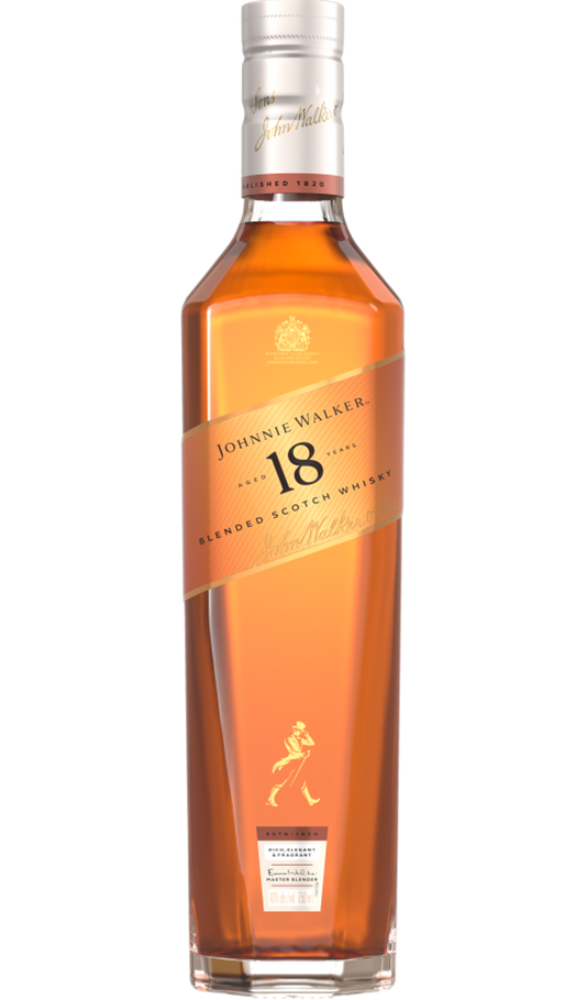 JOHNNIE WALKER SCOTCH BLENDED 18YR 750ML