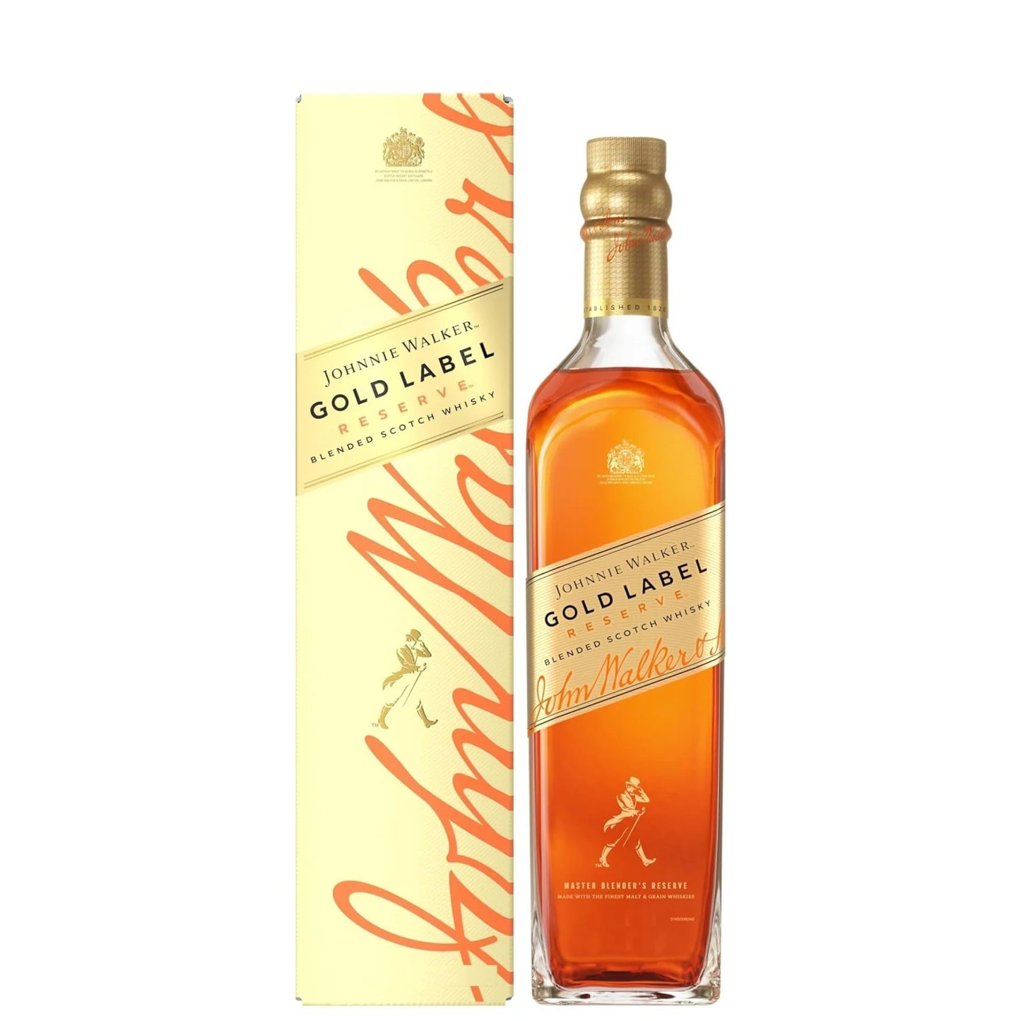 JOHNNIE WALKER SCOTCH BLENDED GOLD LABEL RESERVE 750ML