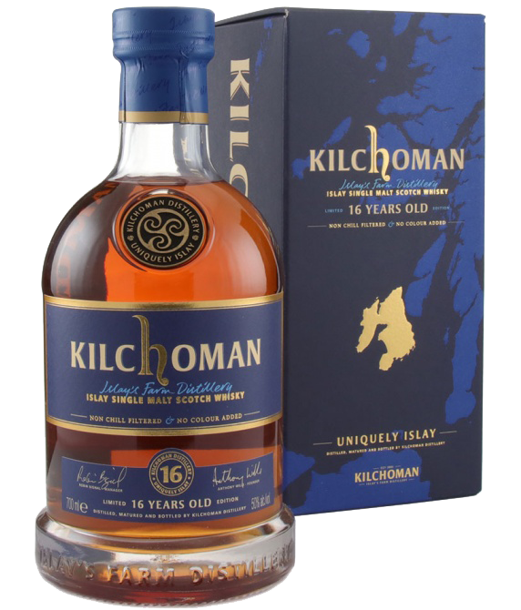 KILCHOMAN SCOTCH SINGLE MALT LIMITED EDITION ISLAY 16YR 750ML