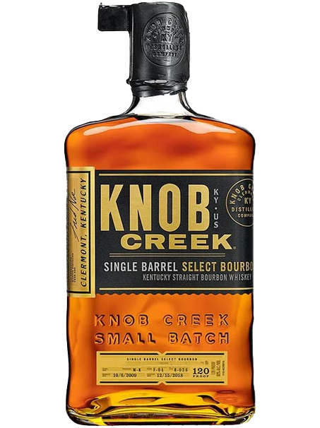 KNOB CREEK BOURBON SINGLE BARREL SELECTED BY PLATINUM BARREL 750ML