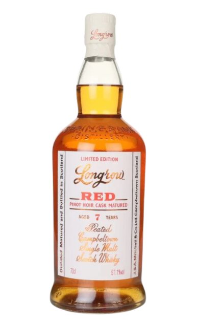 LONGROW RED SCOTCH SINGLE MALT PINOT NOIR CASK MATURED 7YR CAMPBELTOWN 750ML