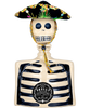 LOS AZULEJOS SKELLY TEQUILA ANEJO SKELETO 750ML