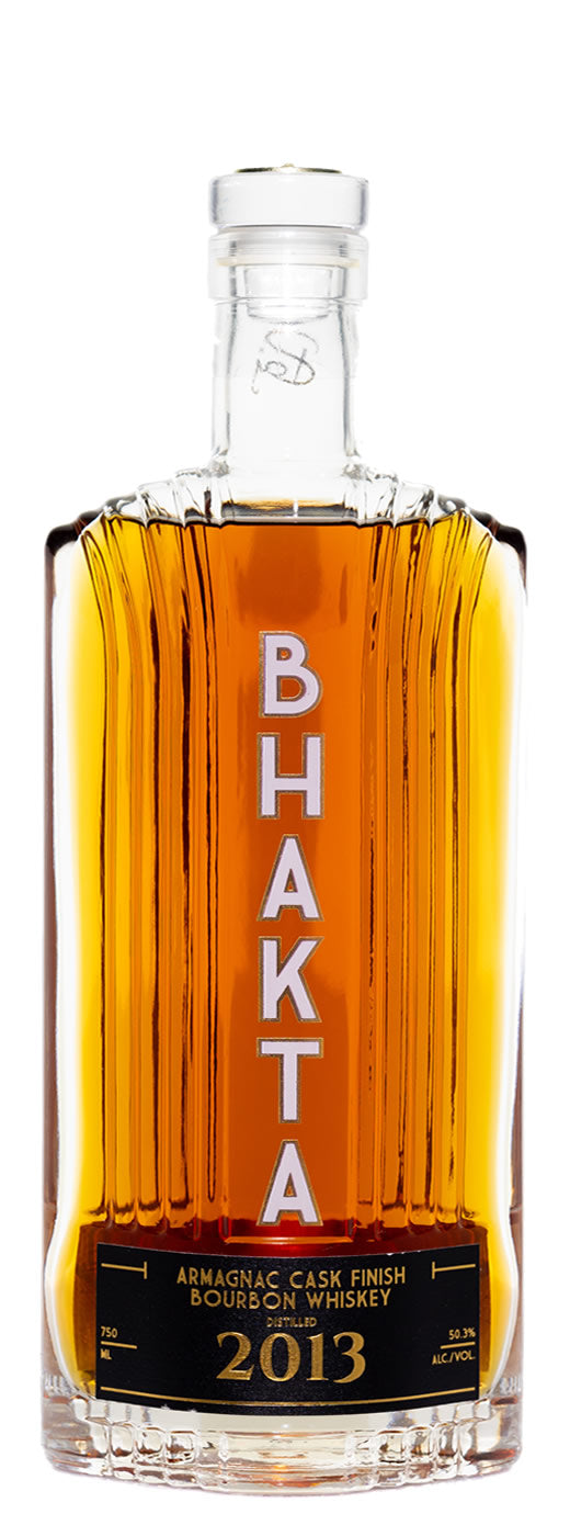 BHAKTA BOURBON ARMAGNAC CASK FINISH DISTILLED IN 2013 INDIANA 750ML