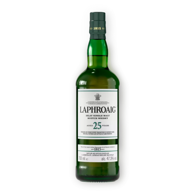 LAPHROAIG SCOTCH SINGLE MALT 25YR 700ML