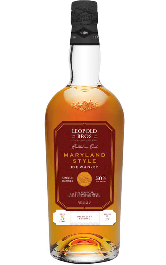 LEOPOLD BROS WHISKEY RYE MARYLAND STYLE COLORADO 750ML